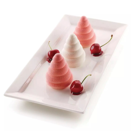 Soffice Incanto Silikomart - forma silikonowa do deserów - śr. 60 x wys. 70 mm / poj. 100 ml x 6 porcji