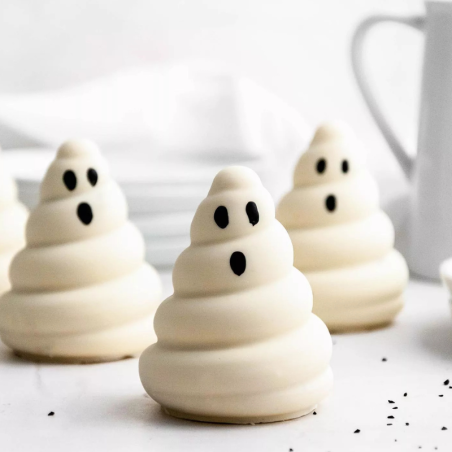 Soffice Incanto Silikomart - forma silikonowa do deserów - śr. 60 x wys. 70 mm / poj. 100 ml x 6 porcji