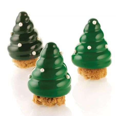 Soffice Incanto Silikomart - forma silikonowa do deserów - śr. 60 x wys. 70 mm / poj. 100 ml x 6 porcji