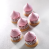 op. 360 szt. Różowe beziki do dekoracji cukierniczych - 20300B Modecor - śr. 30 mm