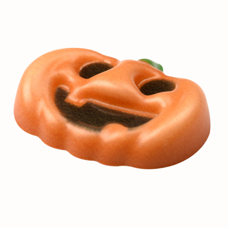 op. 72 szt. Czekoladowe dynie na Halloween - 92165 Modecor - dekoracje na bazie białej czekolady - dł. 25-30 mm