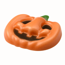 op. 72 szt. Czekoladowe dynie na Halloween - 92165 Modecor - dekoracje na bazie białej czekolady - dł. 25-30 mm