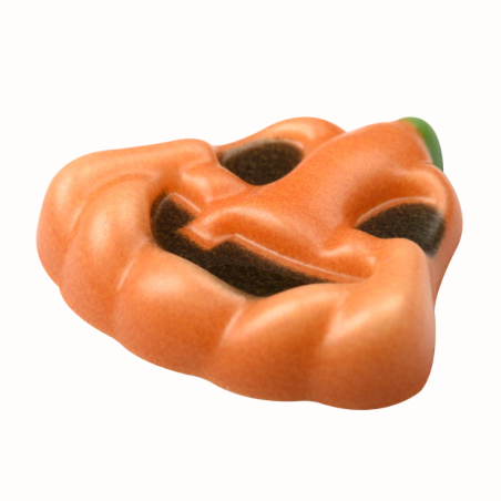 op. 72 szt. Czekoladowe dynie na Halloween - 92165 Modecor - dekoracje na bazie białej czekolady - dł. 25-30 mm