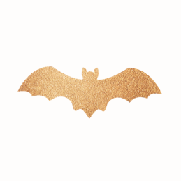 op. 24 szt. Halloween Monoshape Golden Touch - zestaw złotych dekoracji w czterech wzorach - nr. kat. 31497 Modecor