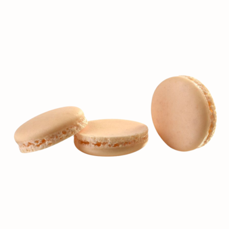 op. 384 szt.  Gotowe korpusy makaroników - neutralne - śr. 35 mm - Macarons Neutro 20309G Modecor