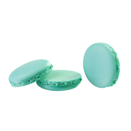 op. 384 szt. Gotowe korpusy makaroników - niebieskie - śr. 35 mm - Macarons Azzurro 20309C Modecor