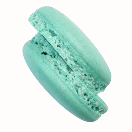 op. 384 szt. Gotowe korpusy makaroników - niebieskie - śr. 35 mm - Macarons Azzurro 20309C Modecor