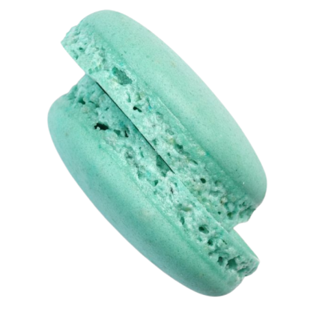 op. 384 szt.  Gotowe korpusy makaroników - wiosenny mix kolorów - śr. 35 mm - Macarons Primavera 20409 Modecor