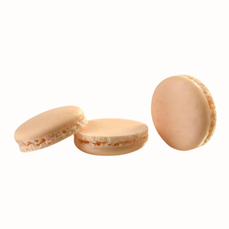 op. 384 szt.  Gotowe korpusy makaroników - wiosenny mix kolorów - śr. 35 mm - Macarons Primavera 20409 Modecor