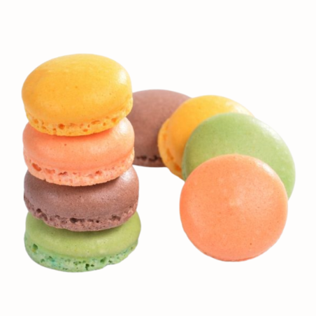 op. 400 szt. Gotowe korpusy Mini makaroników - jesienny mix kolorów - śr. 20 mm - Mini Macarons 20408 Modecor