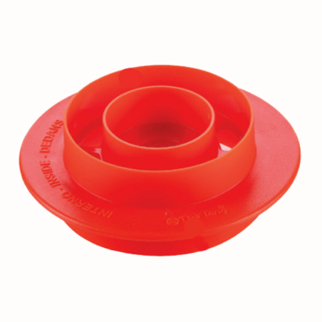 Promise 65 Silikomart - zestaw forma silikonowa z wykrojnikiem - okrąg - śr. 85 x wys. 20 mm / poj. 65 ml x 6 porcji