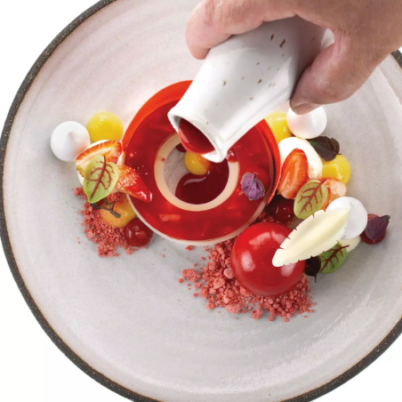 Kit The Ring 65 Silikomart - zestaw form silikonowych z wykrojnikiem - do monoporcji o kształcie okręgów