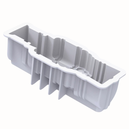 Nutcracker bûche 1000 Silikomart - forma silikonowa - dziadek do orzechów - dł. 253 x szer. 90 x wys. 75 mm / poj. 1000 ml