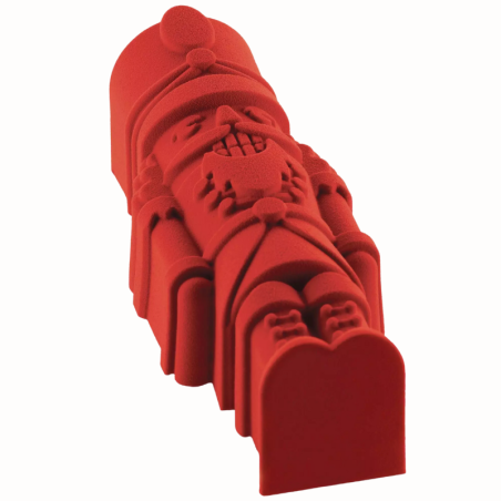 Nutcracker bûche 1000 Silikomart - forma silikonowa - dziadek do orzechów - dł. 253 x szer. 90 x wys. 75 mm / poj. 1000 ml