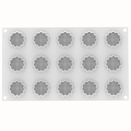 Crostata xs 20 Silikomart - forma silikonowa do monoporcji - śr. 44 x wys. 17 mm / poj. 20 ml x 15 porcji