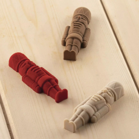 SCG065 Choco Schiaccianoci Silikomart - forma silikonowa do czekoladek - dziadek do orzechów - poj. 13.5 ml x 6 czekoladek