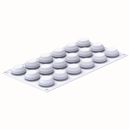 Bignè perfetto 14 Silikomart - forma silikonowa do idealnych ptysi - śr. 35 x wys. 20 mm / poj. 14 ml x 18 porcji