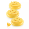 Sorriso 2 Silikomart - forma silikonowa do dekoracji - uśmiech - śr. 50 x wys. 2 mm / poj. 2 ml x 7 dekoracji