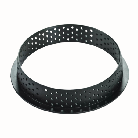 Kit Tarte Ring Albia Silikomart - zestaw do tartaletek - ranty perforowane + forma silikonowa