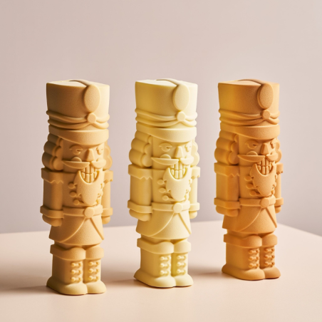 Nutcracker bûche 1000 Silikomart - forma silikonowa - dziadek do orzechów - dł. 253 x szer. 90 x wys. 75 mm / poj. 1000 ml