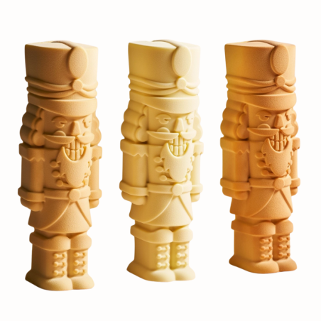 Nutcracker bûche 1000 Silikomart - forma silikonowa - dziadek do orzechów - dł. 253 x szer. 90 x wys. 75 mm / poj. 1000 ml