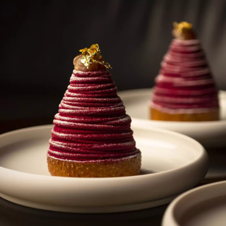 Kit Tarte Ring Albia Silikomart - zestaw do tartaletek - ranty perforowane + forma silikonowa