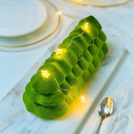 BUCHE SAPIN 20.436.13.0065 SILIKOMART forma silikonowa do nowoczesnych ciast - choinki - 1000 ml