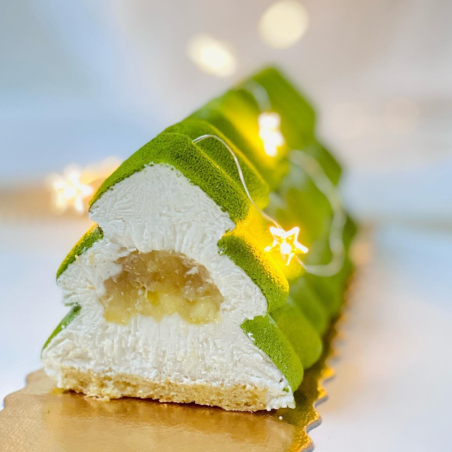 BUCHE SAPIN 20.436.13.0065 SILIKOMART forma silikonowa do nowoczesnych ciast - choinki - 1000 ml