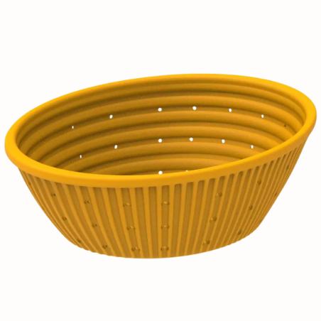 Felix Silikomart - silikonowy kosz do wyrastania ciasta chlebowego - dł. 237 x szer. 181 x wys. 72 mm - poj. 1500 ml