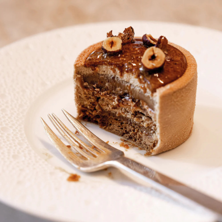 PX4393 Cylindra Pavoni Italia - cukiernicza forma silikonowa - cylindry z rantem - śr. 65 x wys. 45 mm / poj. 130 ml x 12 porcji