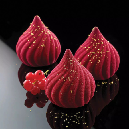 Russian Tale 125 Silikomart - cukiernicza forma silikonowa do monoporcji - śr. 67 x wys. 73 mm / poj. 125 ml x 5 porcji