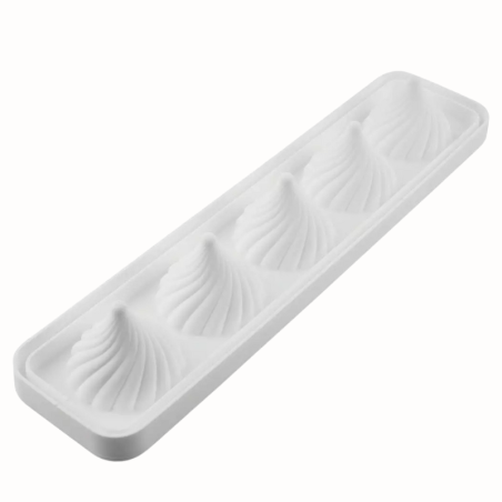 Russian Tale 125 Silikomart - cukiernicza forma silikonowa do monoporcji - śr. 67 x wys. 73 mm / poj. 125 ml x 5 porcji