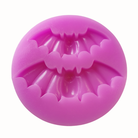 1 szt. Nietoperze - foremka silikonowa do odciskania i odlewania dekoracji - śr. 5.5 cm