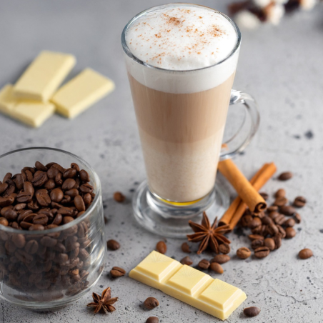 op. 0.7 l Syrop o smaku białej czekolady - White Chocolate Le Sirop de Monin