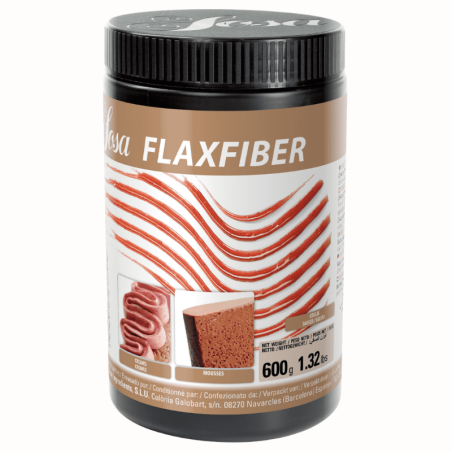 op. 600 g Flaxfiber Sosa Ingredients - błonnik z nasion lnu brunatnego i złocistego - wszechstronny środek teksturujący