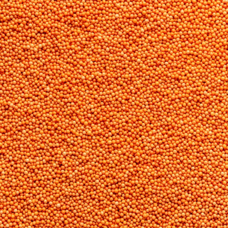 250g Maczek cukrowy POMARAŃCZOWY MARCHEWKOWY twardy 2 mm Sempre