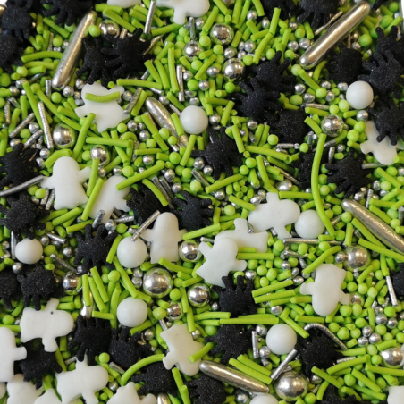 op. 70 g Boo Party - posypka dekoracyjna - cukrowe dekorki na Halloween - Sweet Decor