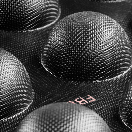 FB07 Semisfera Fiberform Pavoni - profesjonalna forma silikonowa - półkula - śr. 70 x wys. 40 mm / poj. 110 ml x 24 porcje