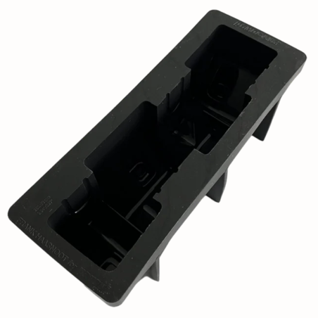 KE078 Chalet Pavoni Italia - forma silikonowa do ciast i deserów - domki - dł. 250 x szer. 83 x wys. 90 mm / poj. 1230 ml