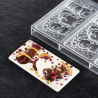 PC5039 Xmas Friends Pavoni Italia - forma do świątecznych tabliczek czekolady - dł. 154 x szer. 77 x wys. 13 mm / poj. 100 g