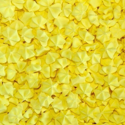 op. 50 g Posypka żółte gwiazdki - mini beziki do dekoracji cukierniczych - śr. 12 mm