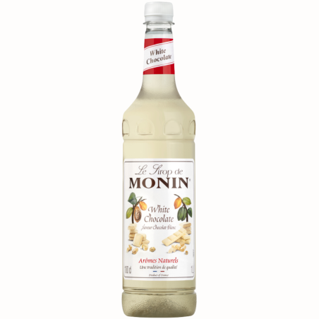 op. 1 l Syrop o smaku białej czekolady - White Chocolate Le Sirop de Monin - plastikowa butelka