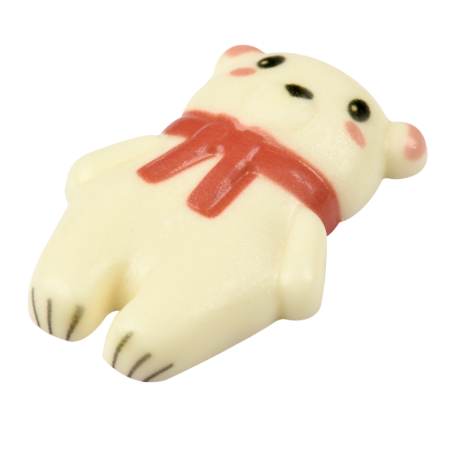 op. 48 szt. Arktyczne zwierzątka - zestaw świątecznych dekoracji na bazie białej czekolady - dł. 50 mm - nr. kat. 92202 Modecor