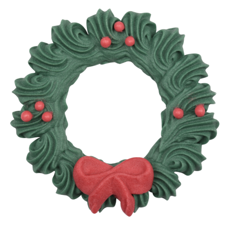 op. 48 szt. Wieniec Adwentowy - świąteczny zestaw dekoracji cukrowych w trzech wzorach - śr. 60 mm -  nr. kat. 14115 Modecor