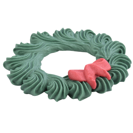 op. 48 szt. Wieniec Adwentowy - świąteczny zestaw dekoracji cukrowych w trzech wzorach - śr. 60 mm -  nr. kat. 14115 Modecor