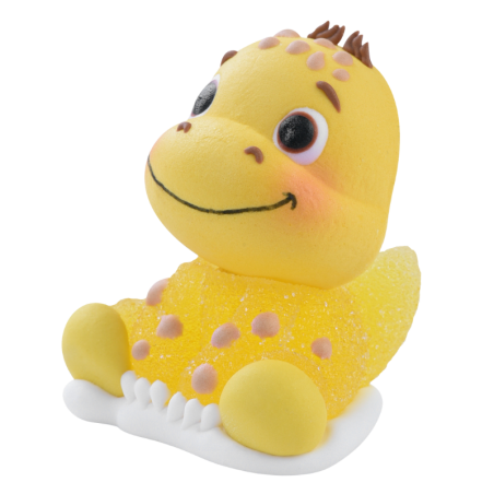 op. 24 szt. Dinozaury - zestaw gotowych figurek cukrowych w czterech wzorach - dł. 65 mm - nr. kat. 20057 Modecor