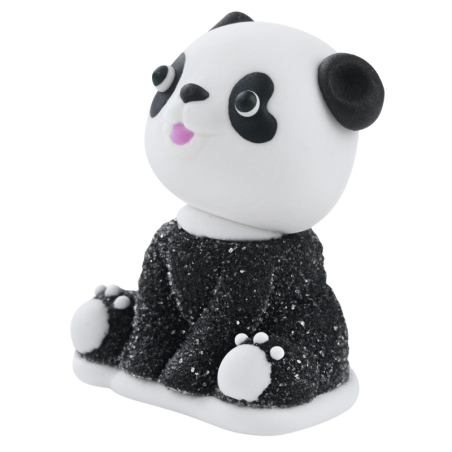 op. 24 szt. Zwierzątka - zestaw gotowych figurek cukrowych w czterech wzorach - dł. 60 mm - nr. kat. 20064 Modecor