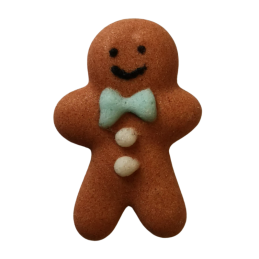 op. 50 szt. Pan Ciastek - świąteczna dekoracja cukrowa - dł. 28 mm - nr. kat. 8406 Dekorpol