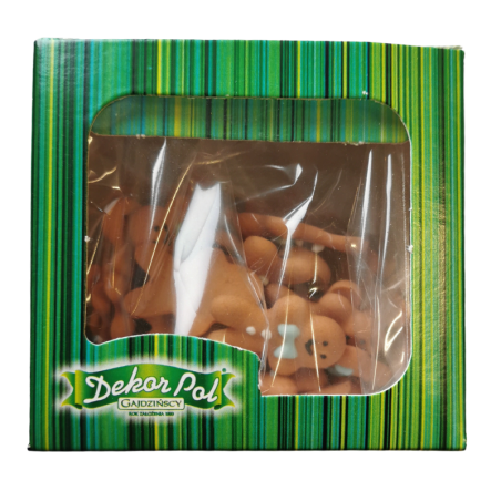 op. 50 szt. Pan Ciastek - świąteczna dekoracja cukrowa - dł. 28 mm - nr. kat. 8406 Dekorpol