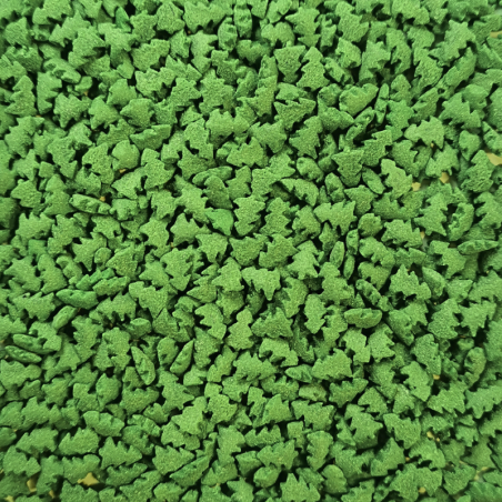 op. 30 g Zielone Choinki - cukrowe konfetti - dł. 5 mm - świąteczna posypka dekoracyjna